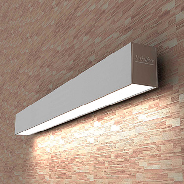 Wall-mounted linear light